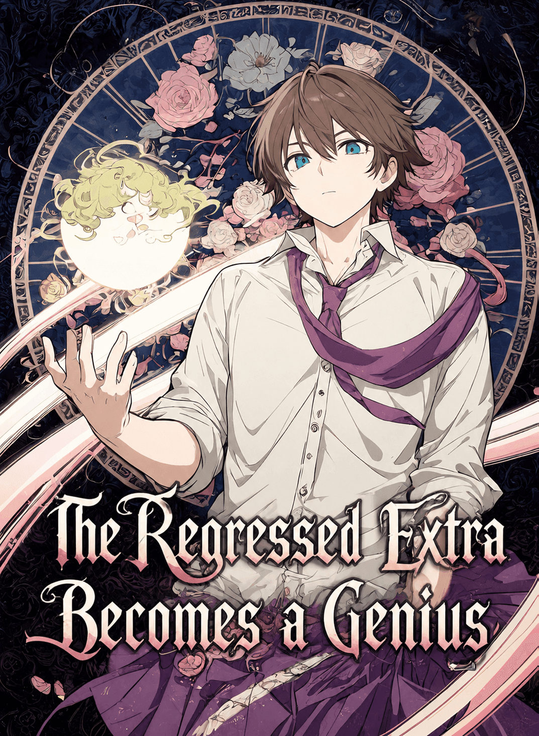 Couverture de The Regressed Extra Becomes a Genius