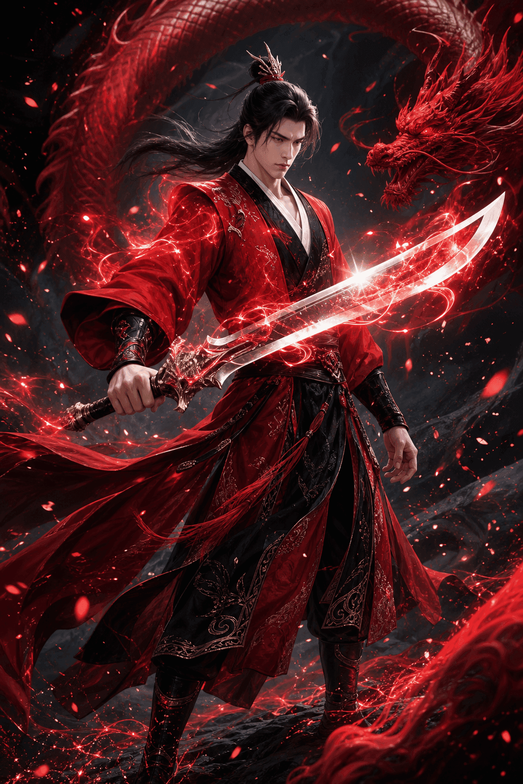 Couverture de The Eternal Martial Saint of the Dharma-Ending Age