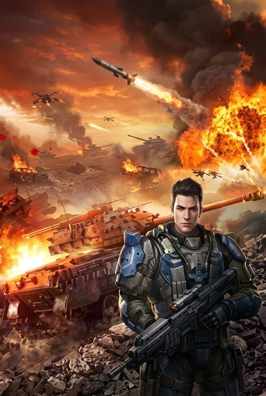 Couverture de I Became the Commander of Red Alert in the Apocalypse