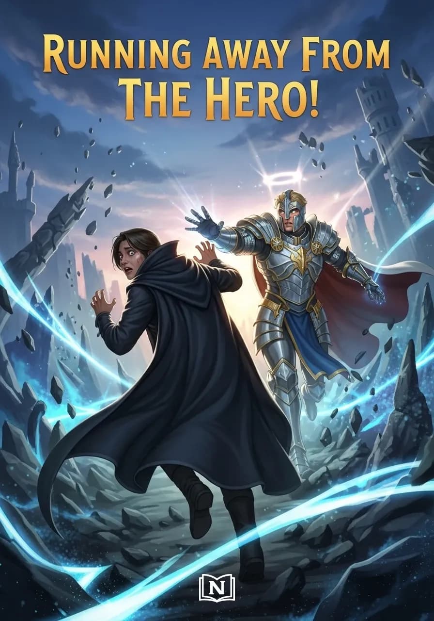 Couverture de Running Away From The Hero!